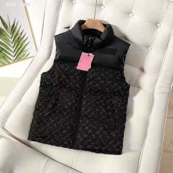 

men's down coat winter puffer jacket clothing outerwear vests designer parka men jackets with letter flower luxury streetwear coats clo, Blue;gray