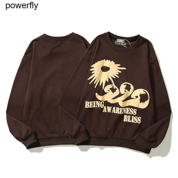

men's hoodies designer sweatshirts kanyes foam plush casual loose men women's neck sweater casual hoodie, Black