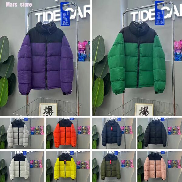 

winter newstyle mens womens down jacket coat warm thickened parka fashion outdoor popular puffer jackets simple solid color with hat multico, Blue;gray