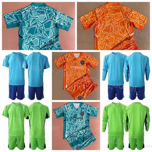 

club team mls goalie new york city soccer long sleeve 13 luis barraza jerseys set goalkeeper gk 25 cody mizell 1 sean johnson football shirt, Black