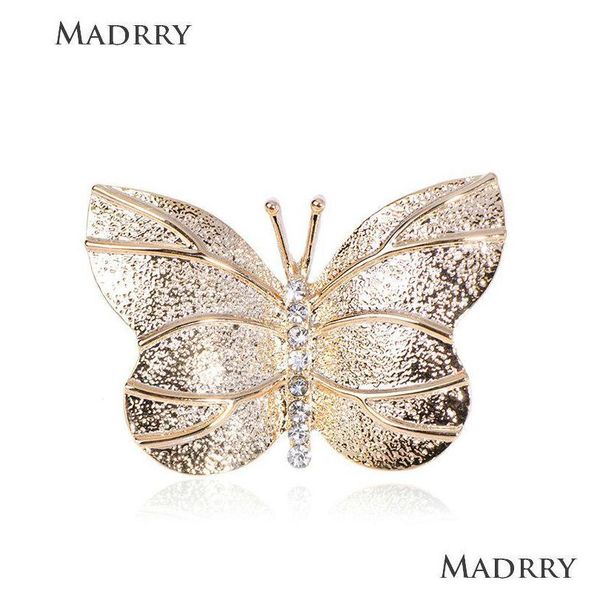 

pins brooches pins brooches madrry luxury butterfly shape crystal animal brooch jewelry women men suit sweater scarf bag party acce dheoc, Gray