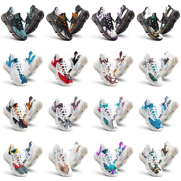 

men women shoes custom running artoon animal design diy word black white blue red mens trainer 0358995 s3 s