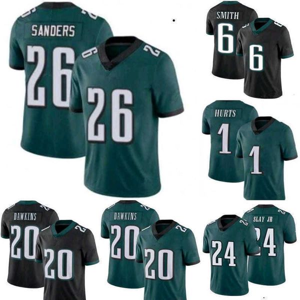 

football jerseys men women youth philadelphia''eagles''jersey 6 devonta smith 11 aj brown 27 malcolm jenkins 86 zach ert, Black;red