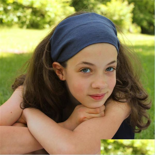 

headbands solid color elastic headband yoga run sport head band hair wrap cuffs for women gift drop delivery jewelry hairjewelry dh1kn, Silver