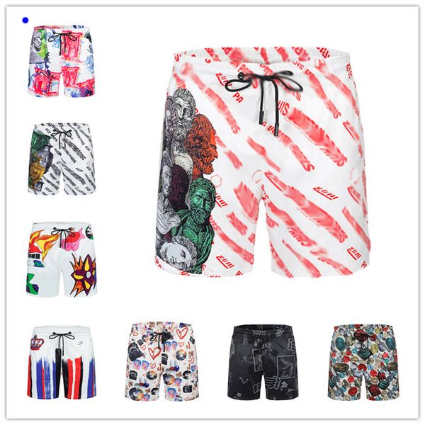 

mens summer fashion shorts designer board short gym mesh sportswear quick drying swimsuit printed mens pants size m3xl sss17, White;black
