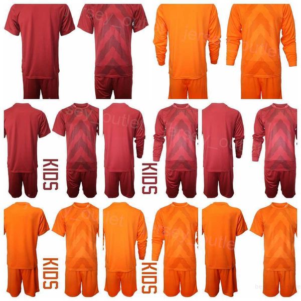 

club team goalie soccer chivas long sleeve gk 1 raul gudino jersey set goalkeeper 27 jose rangel 23 miguel jimenez football shirt kits red o, Black