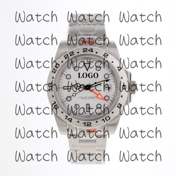 

42mm luxury master mechanical movement men's watches white stainless steel automatic designer sapphire glass waterproof watches for men, Slivery;brown