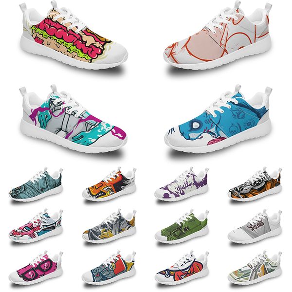 

diy custom shoes mens womens running pink sea bleached coral pure triple black white red lemon yellow men women sneakers outdoors hfg0354