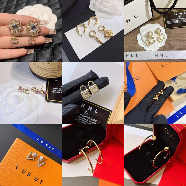 

charm luxury earrings premium delicate gold plated earring for women design designer jewelry accessories young girls style selection premium, Silver