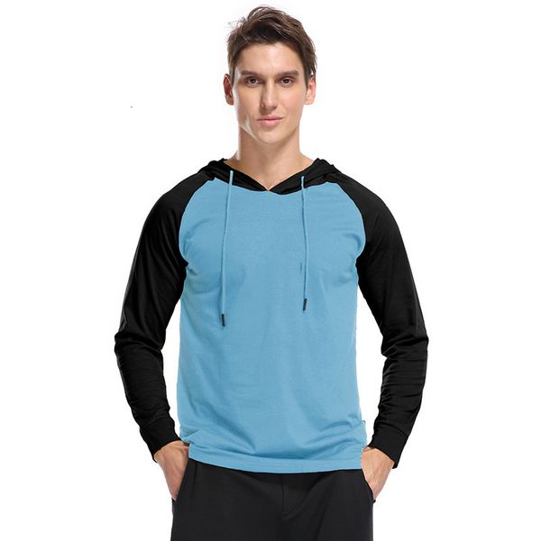 

men's hoodies sweatshirts hoodie long sleeve men's shirt europe and america solid men's sweater autumn and winter hoodie clot, Black