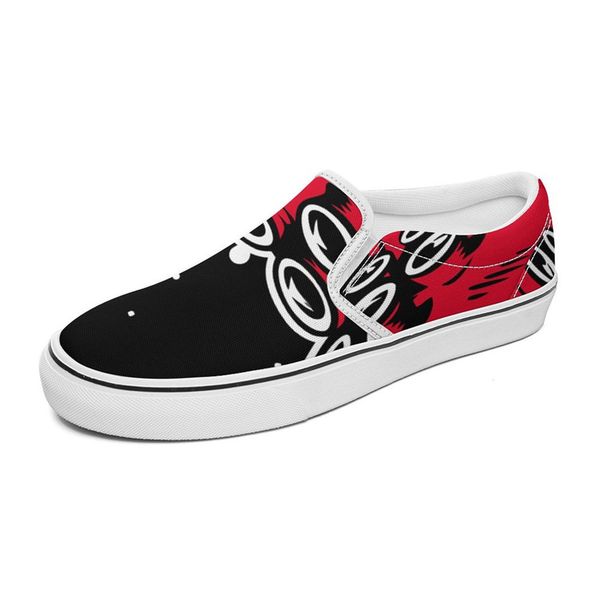 

2022 new canvas skate shoes custom hand-painted fashion trend avant-garde men's and women's low-board shoes s46