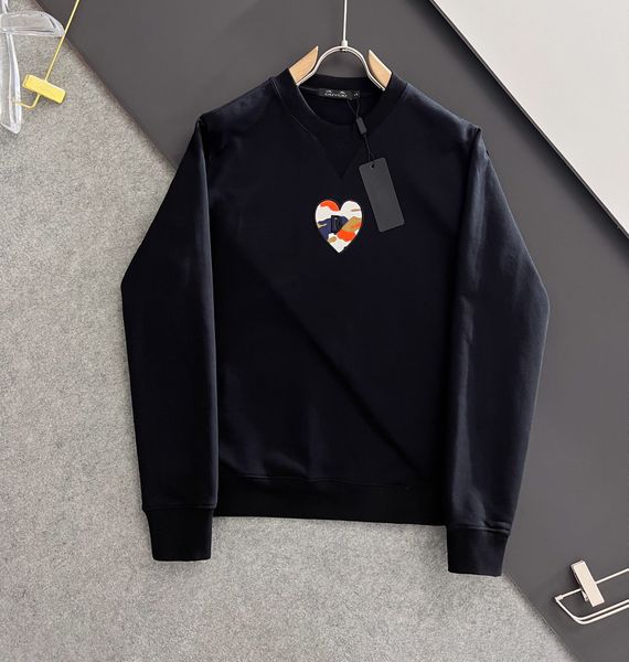 

duyou milano hoodies luxury designer men hoody women sweatshirts combed cotton print sueter hombre heather pullover hoodies for man dy034, Black