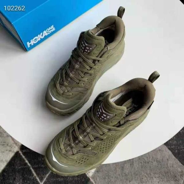 

hoka one tor ultra low boots wp jp - engineered garments trekking shoes