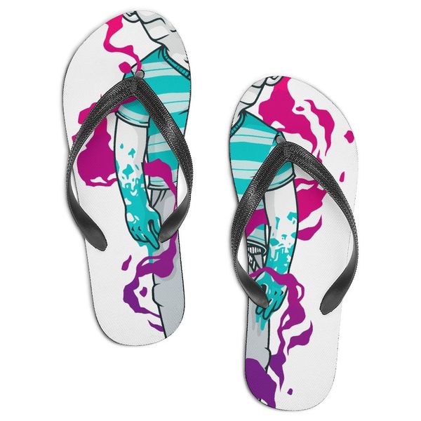 

slippers fashion fur slippers women custom patterns and colors for beach l bedrooms slipper woman casual shoess q18, Black