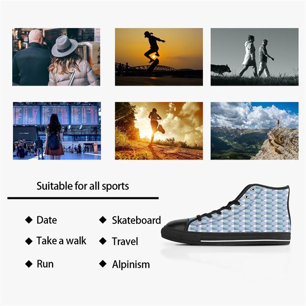 

men stitch shoes custom sneakers canvas women fashion black orange mid cut breathable outdoor walking color20