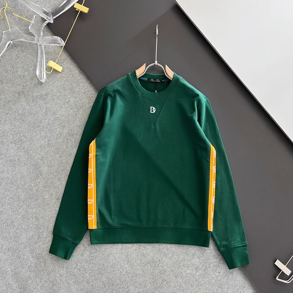 

duyou milano hoodies luxury designer men hoody women sweatshirts combed cotton print sueter hombre heather pullover hoodies for man dy035, Black