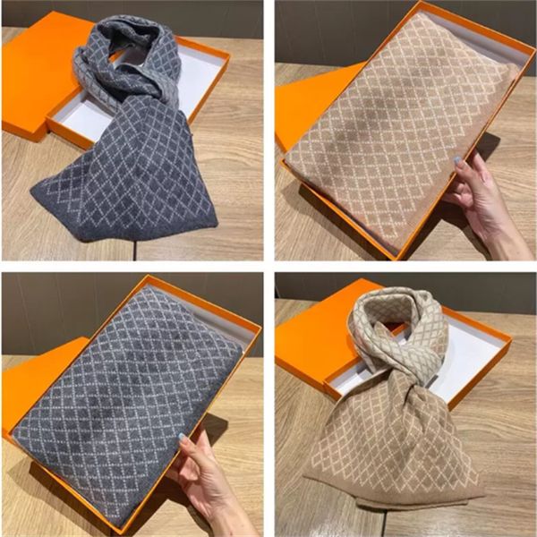 

2022 new scarf mens womens autumn winter shawl warm luxurious scarf with very good qualityand feel optional gift box 2 colo, Blue;gray