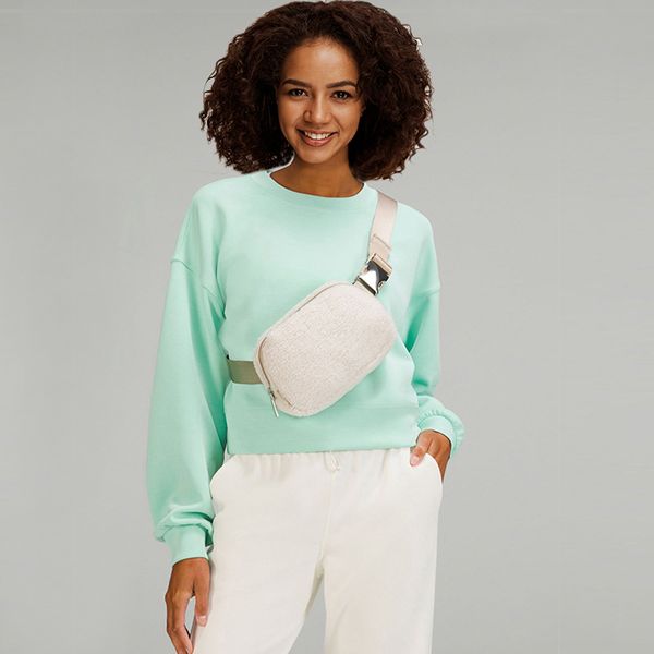 

women designer waist bag fanny pack chest shoulder belt bag fashion packs party crossbody lady travel phone pouch purse bum lulu winter bags