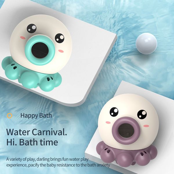 

bath toys baby rotating water swimming ocs shower children floating toy for kids gift 221118