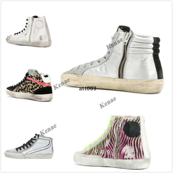 

deluxe brand superstar star high sneakers men women do -old dirty sports platform casual shoes boots sneaker goldenity goosei gpu, Black