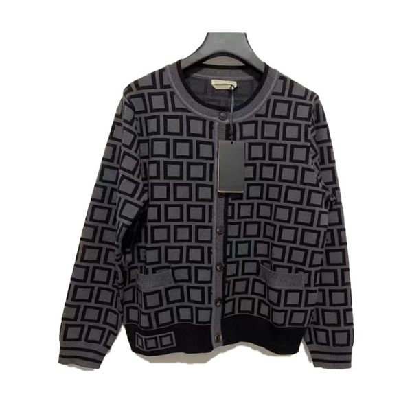 

20ss new women's sweaters designer sweater letter longsleeve cardigan coats winter keep warm comfortable casual, White;black