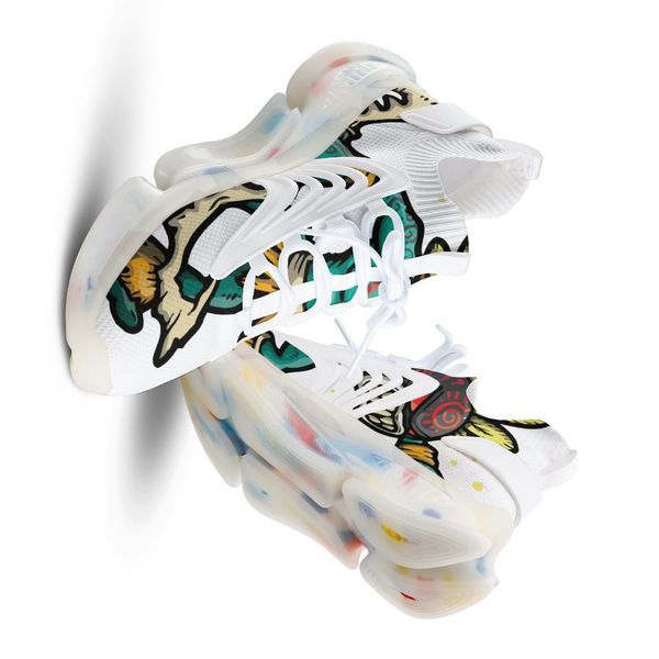 

custom shoes orange green white men shoes sneakers diy elastic customized 015 sports trainers size eur 38-46 fddlllkkgafgs