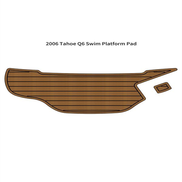 

2006 tahoe q6 swim platform boat eva faux foam teak deck floor pad flooring mat