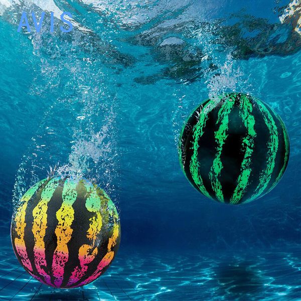 

bath toys avis watermelon ball underwater pool toy oons for under passing dribbling diving and games 221118