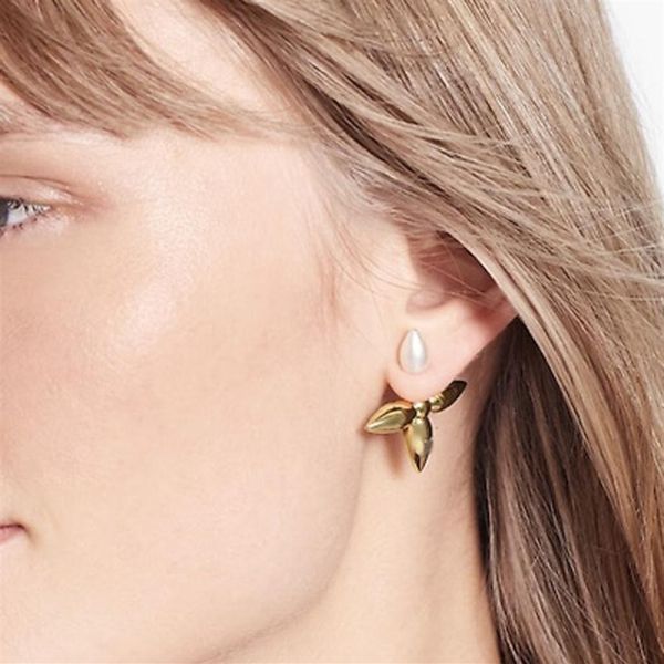 

cross stud earrings hoops l earing designer earrings for women jewelry love luxurys designers earrings studs des boucles oreilles hoop1900, Golden;silver