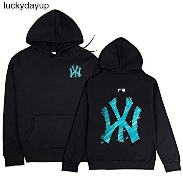 

men's hoodies sweatshirts fashion brand designer sweatshirt mlb sweatshirt couple suit streetwear pullover hoodie, Black