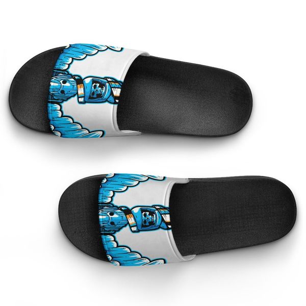 

luxury slippers diy flip flops womens sandals casual beach slides summer fashion sandal outdoor shoes 030, Black