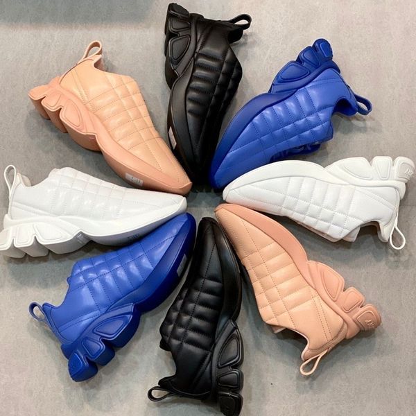 

brand plaid vintage shoes quilted leather classic sneaker checked stripes men casual shoe low flat outdoor trainers classic men's leath, Black