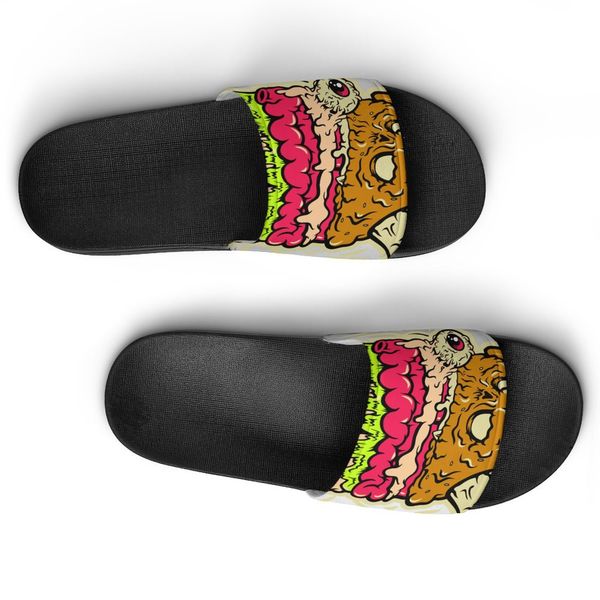 

custom shoes diy provide pictures to accept customization slippers sandals slide anhsad mens womens sport size 36-45