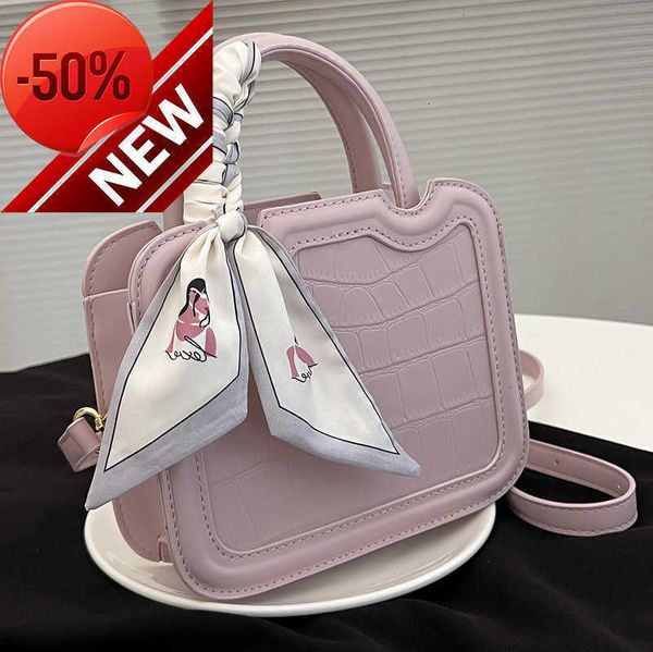 

store has 80% off wholesale texture small crowd bag women's 2023 summer new versatile messenger western fashion handbag square