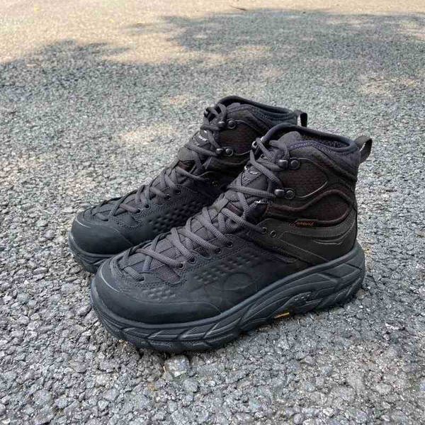 

high shoes outdoor mountaineering boots running thick soled waterproof hoka tor ultra lowwp yu wenle same