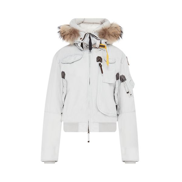 

women down parkas ladies short jacket multicolor gray duck down collar, Black