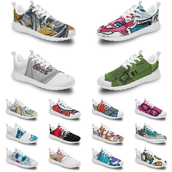 

custom shoes men women casual shoe black white popular breathable silver chocolate dlive walking low soft multi leather mens sneakers outdoo