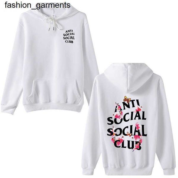 

men's hoodies designer sweatshirts men's assc butterfly print autumn winter cotton loose plush hoodie for men women, Black
