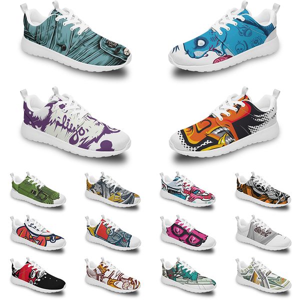 

custom shoes men women casual shoe black white popular breathable silver chocolate dlive walking low soft multi leather mens sneakers outdoo