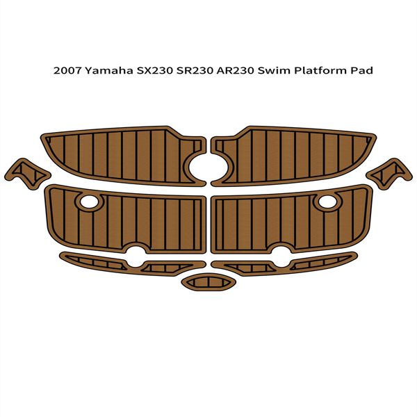 

2007 yamaha sx230 sr230 ar230 swim platform pad boat eva foam teak floor mat