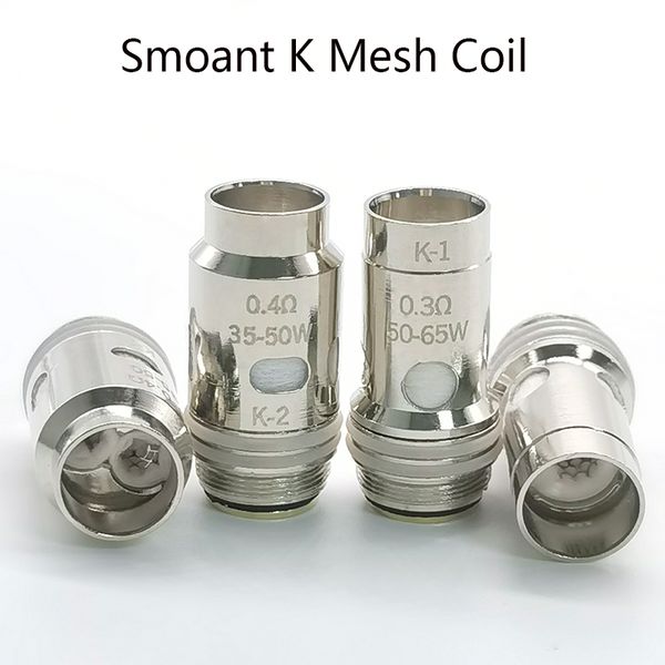 

k1 0.3/k2 0.4ohm mesh replacement coil for smoant pasito ii knight 80 pod mod kit