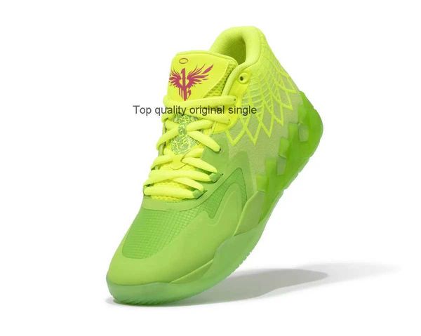 

grade school mb01 rick morty kids running shoes for sale lamelo ball queen city red men sport shoe size36-46