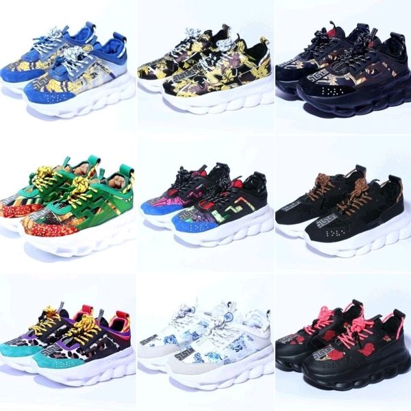 

2022 casual shoes sneakers trainers reflective height reaction triple black white multi-color suede red blue yellow fluo tan men women 01