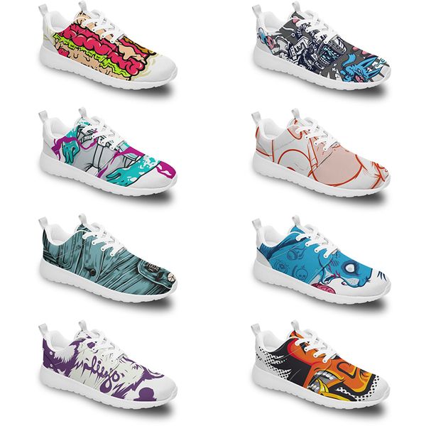 

opil diy custom running shoes women men trendy trainer outdoor sneakers black white fashion mens yellow breathable casual sports fire-red st