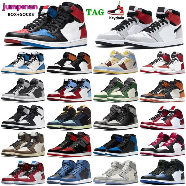 

basketball 1s shoes sneakers trainers sports sneaker grey fog yellow toe rebellionaire dark marina blue bubble gum shadow 1s mens bred paten