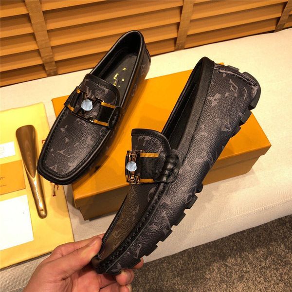 

men casual shoes fashion sude leather men's loafers big size 46 moccasins slip on mens flats comfy boat shoes luxury, Black