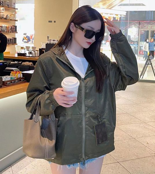 

2023 fashion mens designer jacket coat caps spring and summer baseball slim stylist men women windbreaker outerwear zipper hoodies jackets c, Black;brown