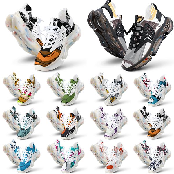 

customs shoes mens womens runnings shoe diys blacks whites blue red orange mens customized outdoors sport sneaker trainer new