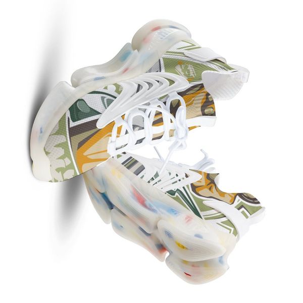 

custom shoes orange green white men shoes sneakers diy elastic customized 015 sports trainers size eur 38-46 fddlllkkdfgfsh