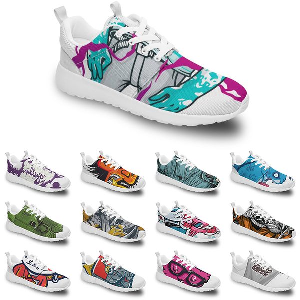 

tran diy custom running shoes women men trendy trainer outdoor sneakers black white fashion mens yellow breathable casual sports fire-red st